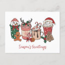 Recherche de noël houx cartes postales Canne de bonbon