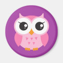 Recherche de hiboux magnets Jeune fille