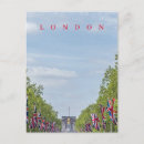Recherche de drapeau londres de cartes postales Salutations