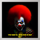 Recherche de bâillon posters Clown