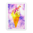 Recherche de cône de glace magnets Été