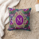 Recherche de de paon coussins Sarcelle