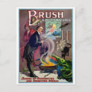 Recherche de magie vintage cartes postales Magicien
