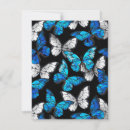 Recherche de insectes d 11x14 invitations Bleu