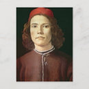 Recherche de portrait de jeune homme cartes postales Botticelli