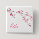 Recherche de fleurs de cerisier badges Floral