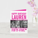 Recherche de 55 ans vœux cartes Rose