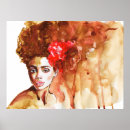 Recherche de peintures de fleur posters Portrait
