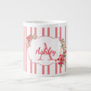 Recherche de cadre floral tasses Rose