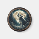 Recherche de lune de loup magnets Nature