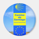 Recherche de compostelle magnets Pèlerinage
