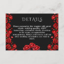 Recherche de beauté et la bête invitations Roses rouges