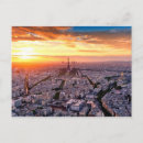 Recherche de ville de paris cartes postales Coucher de soleil