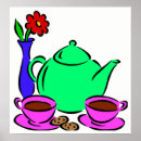 Recherche de service à thé posters Café