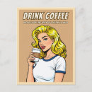 Recherche de café vintage cartes postales Toute personne