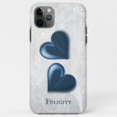 Recherche de coeur bleu iphone coques Tendance