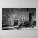 Recherche de scooter en italie posters Drapeau