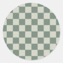 Recherche de damier vert autocollants Tendance