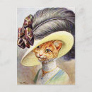 Recherche de chat anthropomorphe cartes postales Anthropomorphique