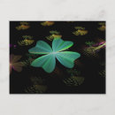 Recherche de feuille 4 cartes postales Pour tous