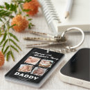 Recherche de fête pères heureuse porteclés Mignon