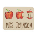 Recherche de pomme d rectangulaires magnets Rouge