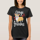 Recherche de corgi femme tshirts Chien