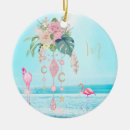 Recherche de ocean beach ornements Monogramme