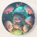 Recherche de elfe dessous de verres Bleu