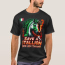 Recherche de étalon tshirts Italien