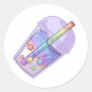 Recherche de bulle pastel autocollants Thé