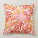 Recherche de motif tropical coussins Verdure
