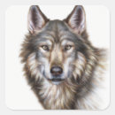 Recherche de art de loup autocollants Illustration