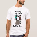 Recherche de cafetière tshirts Amateur de café