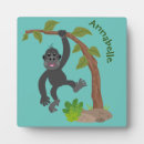 Recherche de singe plaques Drôle