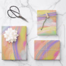 Recherche de pastel rainbow papier cadeau Tendance