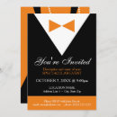 Recherche de orange halloween invitations Moderne
