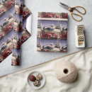 Recherche de voiture ancienne papier cadeau Vintage