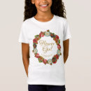 Recherche de fille tshirts Fille fleur