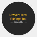 Recherche de sentiments ronds autocollants Avocat