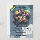 Recherche de sublimation invitations Planètes fusée