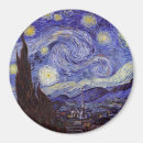 Recherche de vincent van gogh magnets Étoile