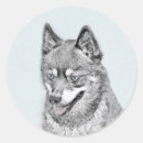 Recherche de alaskan husky autocollants Chien