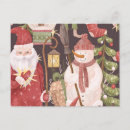 Recherche de père noël moderne cartes postales Famille
