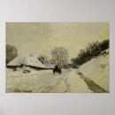 Recherche de scène de neige posters Impressionniste