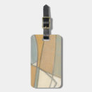 Recherche de tons terre bagages étiquettes Moderne