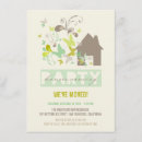Recherche de vert 11x16 invitations Nouvelle maison