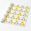 Recherche de duckie en caoutchouc papier cadeau Jaune