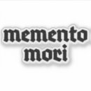 Recherche de memento mori autocollants Philosophie