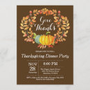 Recherche de dîner de thanksgiving invitations Chute